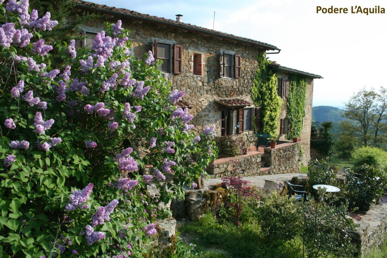 Podere L'Aquila Gaiole in Chianti Exteriör bild
